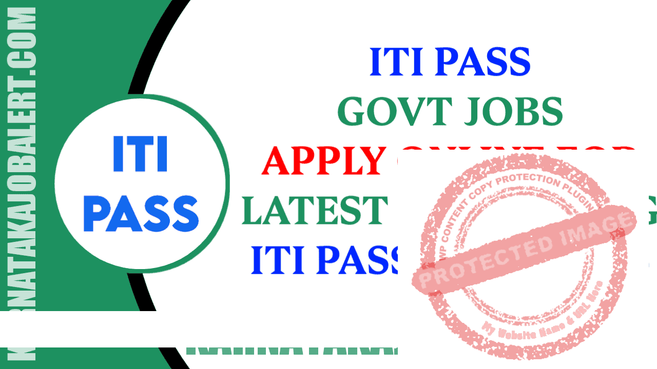 ITI Pass Govt Jobs 2022
