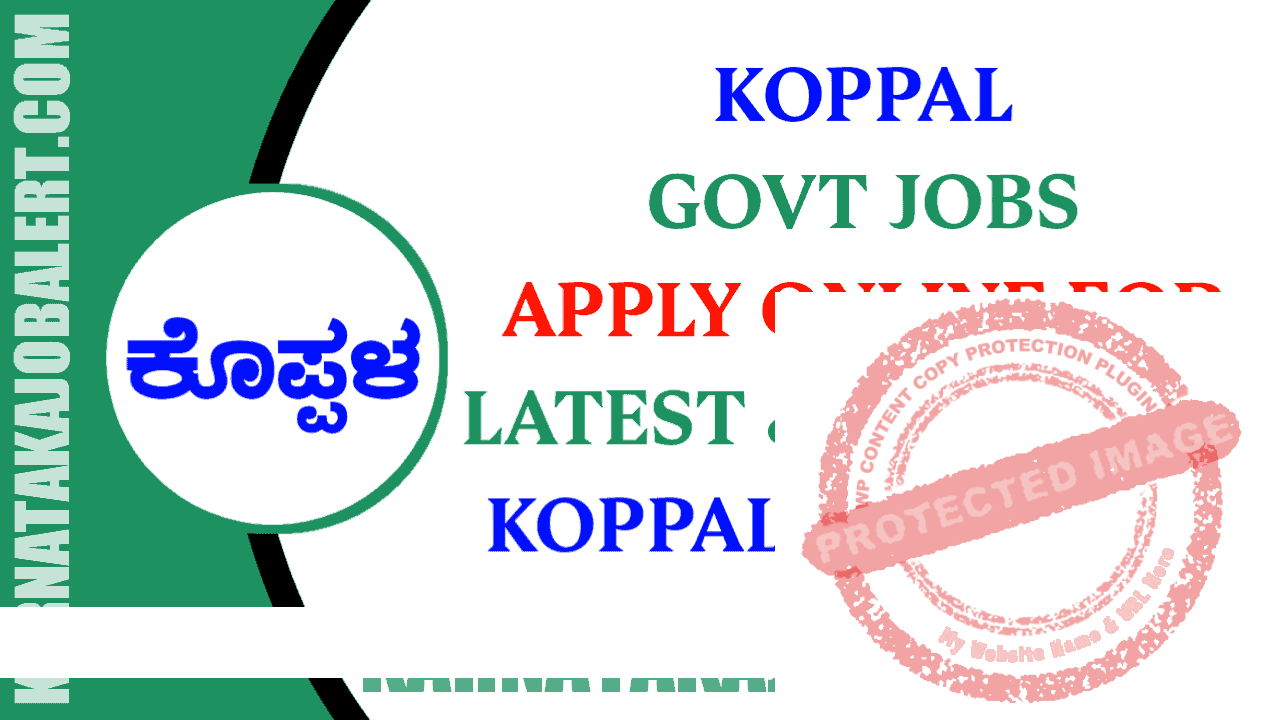 Jobs in Koppal