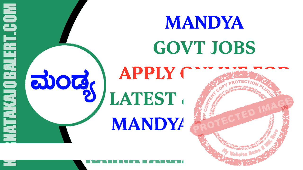 Jobs in Mandya