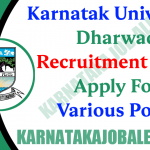 Karnatak University Dharwad Recruitment 2021