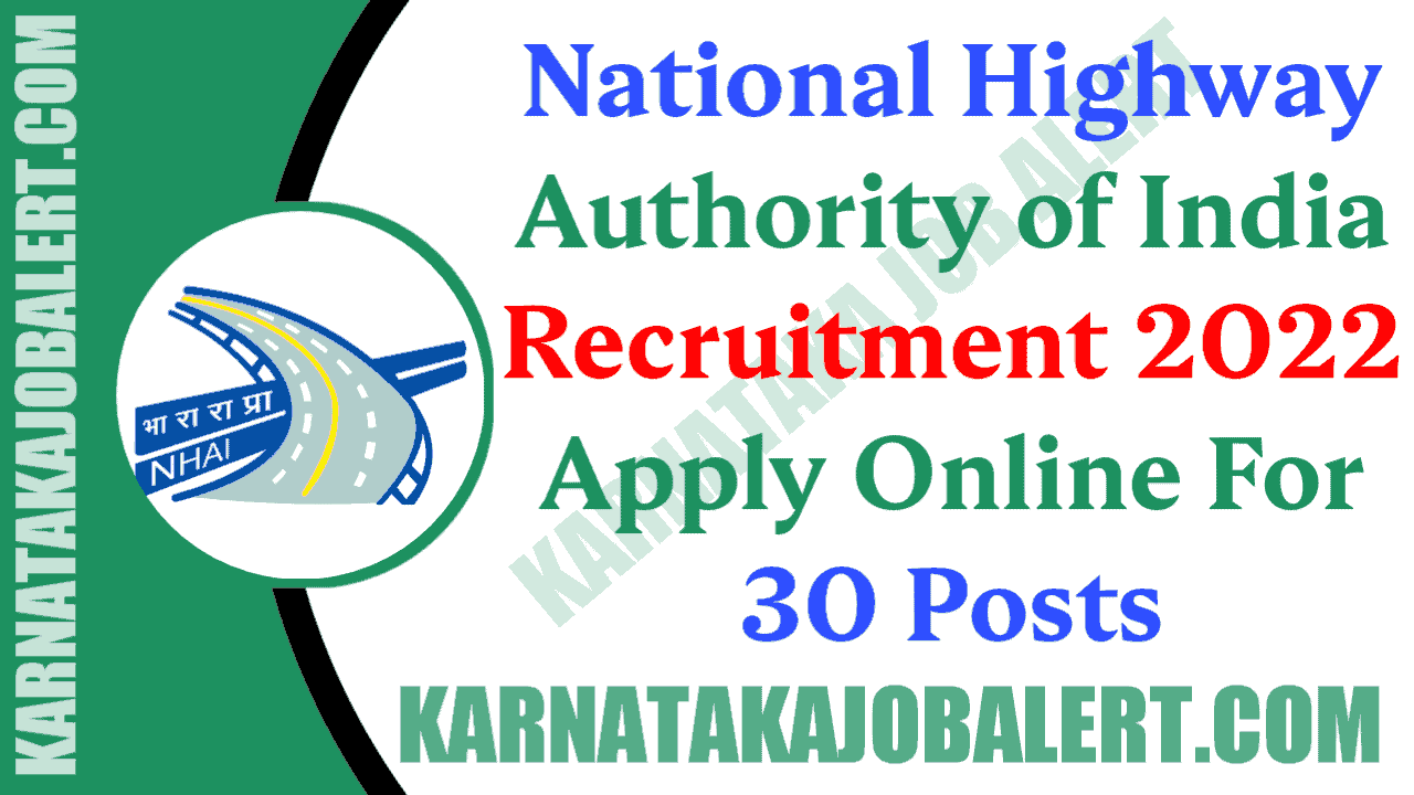 NHAI Recruitment 2022