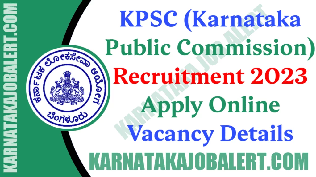 KPSC Recruitment 2023