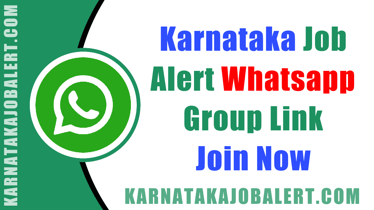 Karnataka Job Alert WhatsApp Group Link