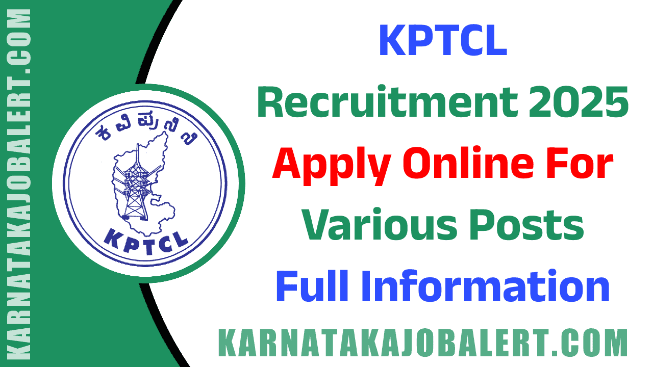 KPTCL Recruitment 2025