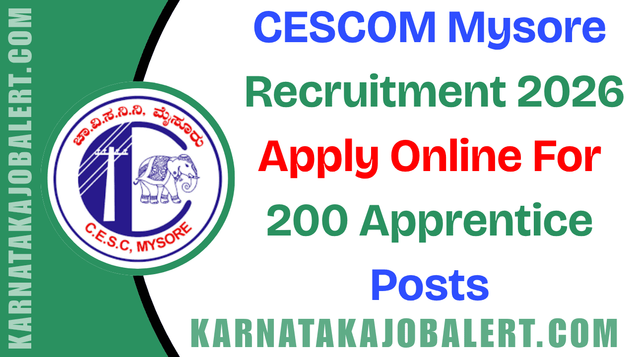 CESCOM Recruitment 2026