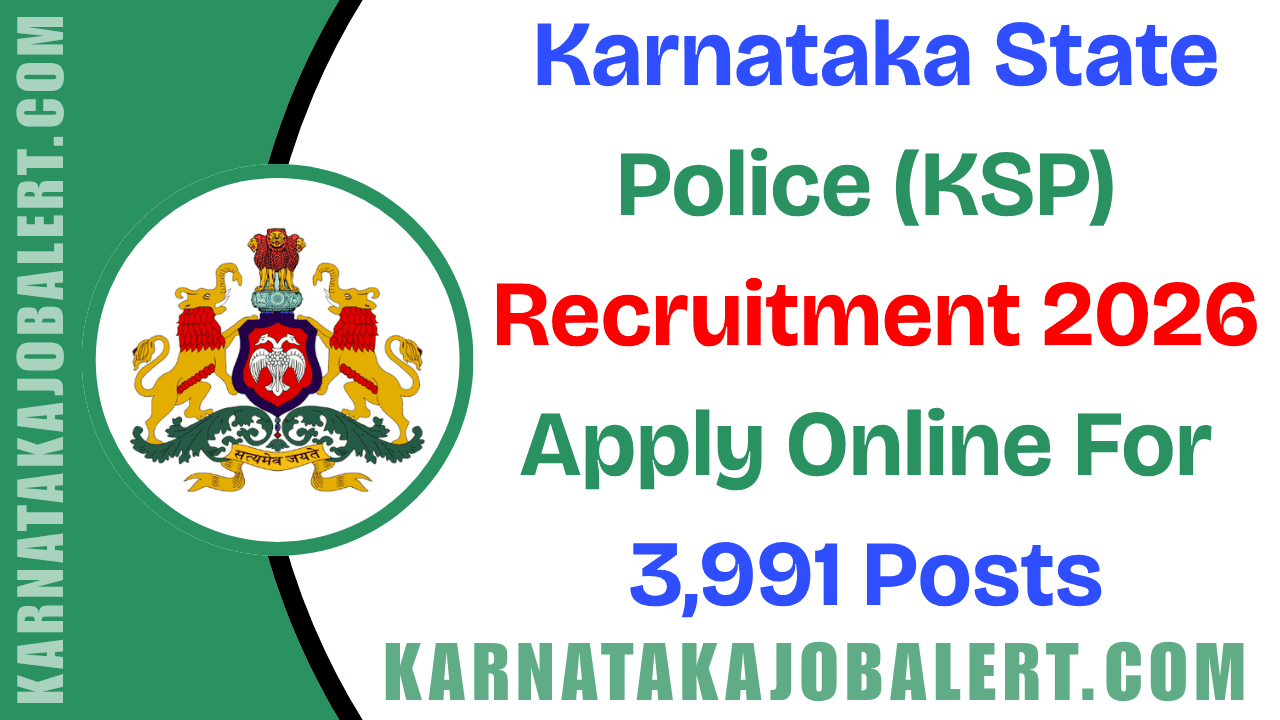 KSP Recruitment 2026