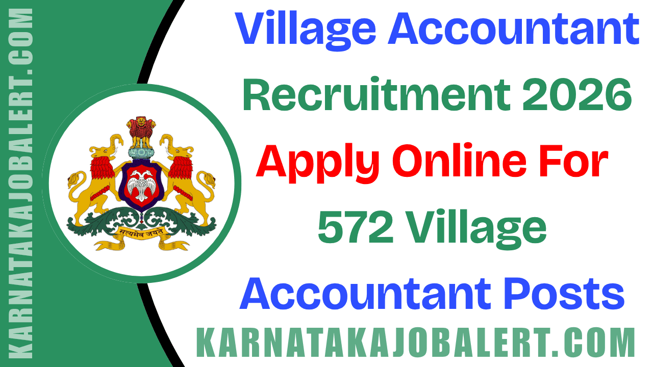 Village Accountant Recruitment 2026