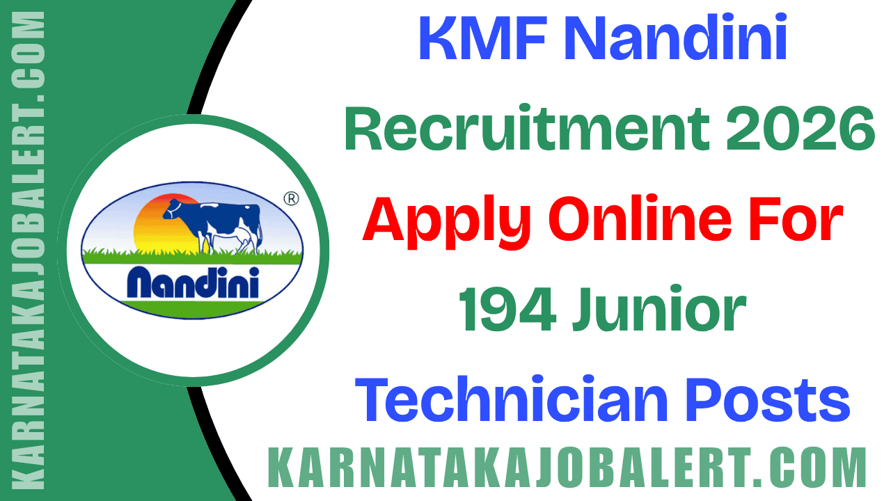 KMF Recruitment 2026