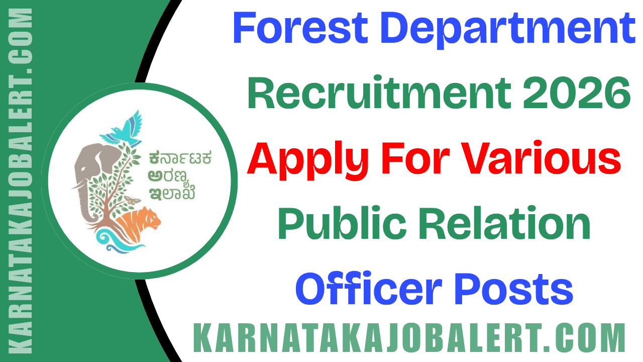 Karnataka Forest Department Recruitment 2026