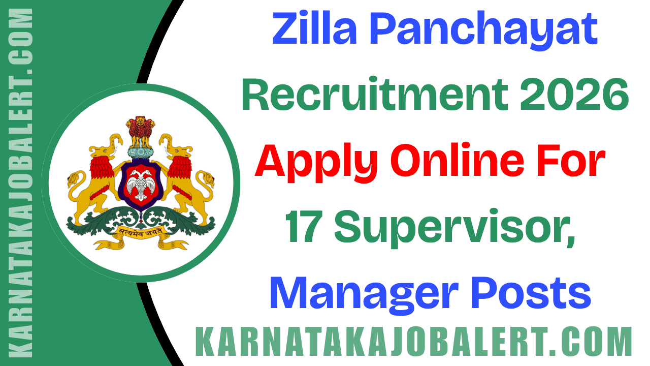 Zilla Panchayat Recruitment 2026